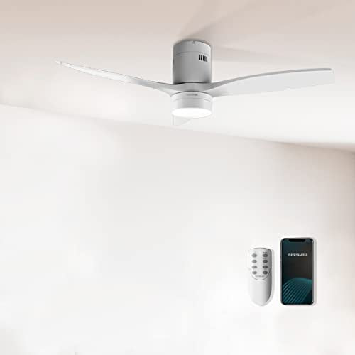 Cecotec - EnergySilence Aero 5600 Ceiling Fan with Light, Remote, 40W Power