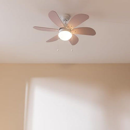 Cecotec - EnergySilence 3600 Vision Ceiling Fan, 50W, 3 Speeds, 92cm, Purple