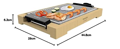 Cecotec Tasty&Grill 2000 Electric Griddle - 2000W Power - Non-Stick