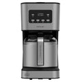 Cecotec Coffee 66 Drop & Thermo Time Drip Coffee Maker in black with LCD display and 10 cup capacity