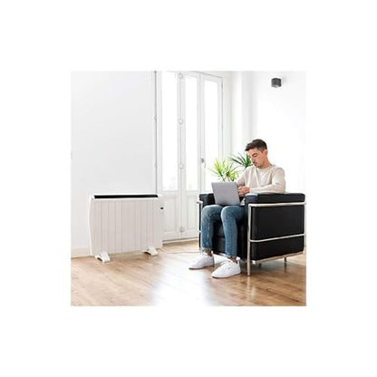 Cecotec - Low Consumption Electric Radiator, 2000W, WiFi Control, Timer, Remote