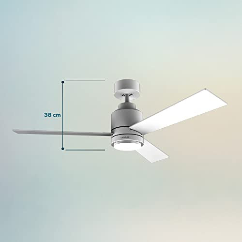 Cecotec - EnergySilence Aero 4850 Ceiling Fan with LED Light & Remote Control