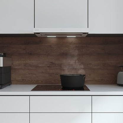 Cecotec - 60 cm Telescopic Extractor Hood, 70W Motor, Touch Control, A++ Energy