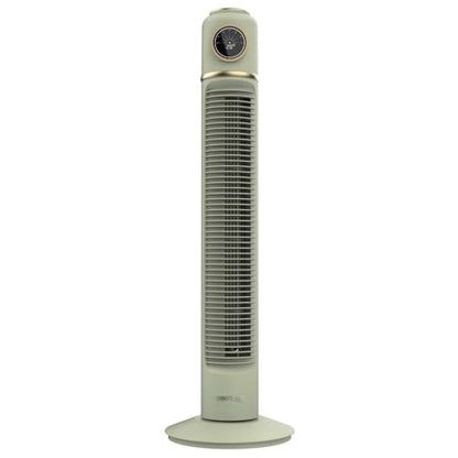 Cecotec - EnergySilence 1090 Retro Pedestal Fan, 81cm, 40W, LED Display, Remote Control