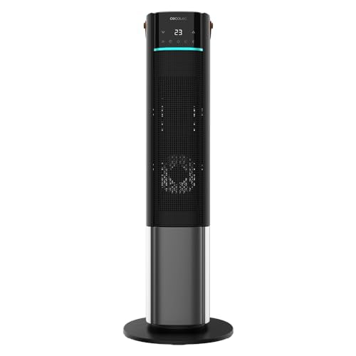 Cecotec - Smart Ceramic Heater with 2000W Power, Touch Control, Remote & Oscillation