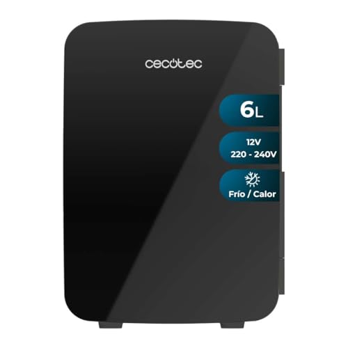 Cecotec Bolero MiniCooling 6L black mini fridge with cooling and heating functions