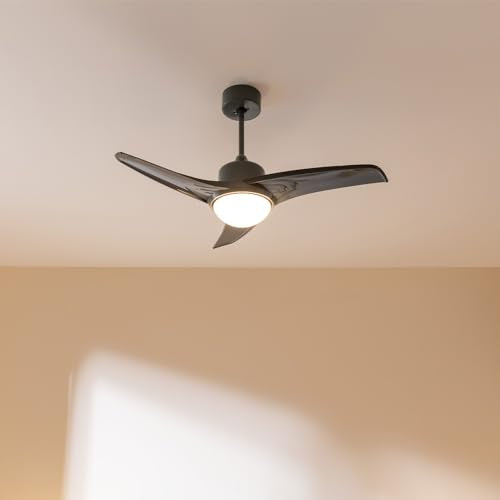 Cecotec - EnergySilence Aero 470 Ceiling Fan, 55W, 106 cm, 3 Speeds, Winter Function