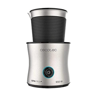 Experience the Cecotec Milk Frother Power Moca Spume 5000 with 650W power and 400ml capacity. Dishwasher safe and perfect for coffee lovers. Keywords: milk frother, Cecotec, Power Moca Spume, dishwasher safe