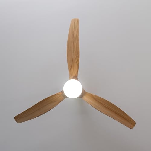 Cecotec - Ceiling Fan with Light, 40W DC Motor, Remote Control, Timer