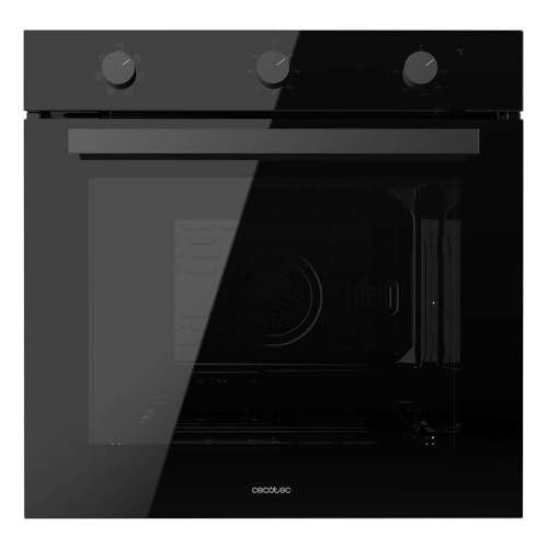 Cecotec Bolero Hexa M236000 Built-in Oven in sleek black glass design