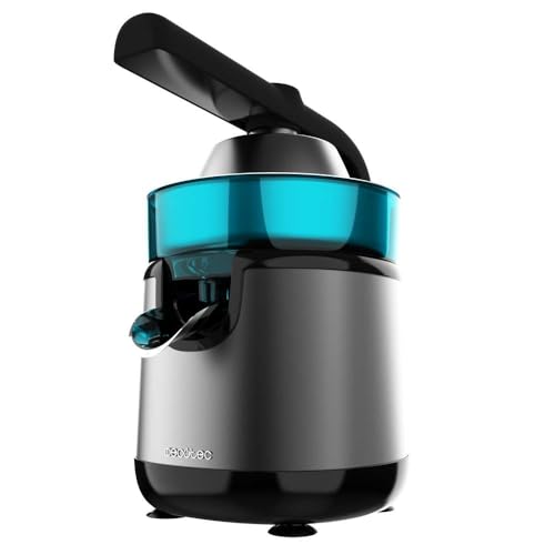 Cecotec - EssentialVita Hyden Electric Citrus Juicer, 120W, 250ml Capacity, 2 Detachable Cones