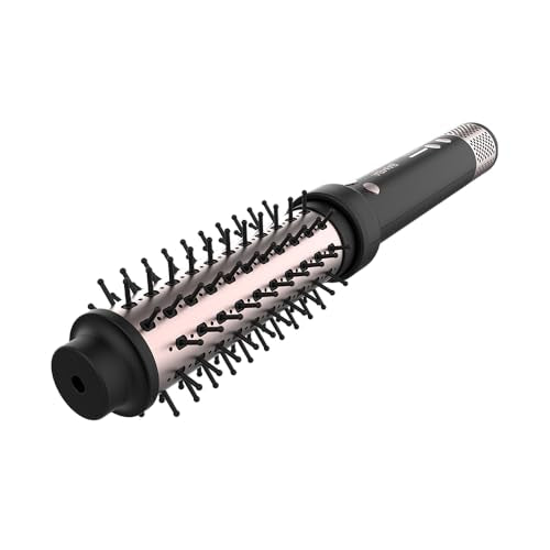 Cecotec - Flattening Brush with Air Function, 34mm, Ceramic Coating, Rotating Head