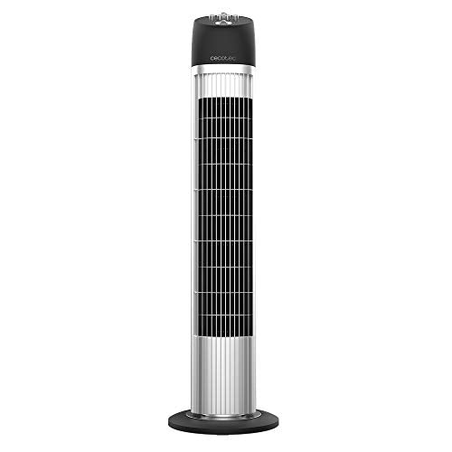 Experience the Cecotec EnergySilence 850 Tower Fan with oscillating feature, 84 cm height, and whisper-quiet operation. Ideal for cooling any space! Keywords: Cecotec fan, oscillating tower fan, quiet operation