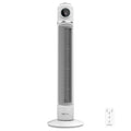 Cecotec EnergySilence 1090 Retro Pedestal Fan in white with LED display and remote control