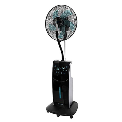 Experience fresh air with Cecotec's Silent Nebuliser Ventilator featuring PureAroma technology. Enjoy silent operation and 90W power for ultimate comfort. Keywords: nebuliser, Cecotec, PureAroma, silent ventilator