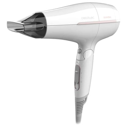 Cecotec - Foldable 2000W Travel Hair Dryer with 2 Temperatures & Cold Air