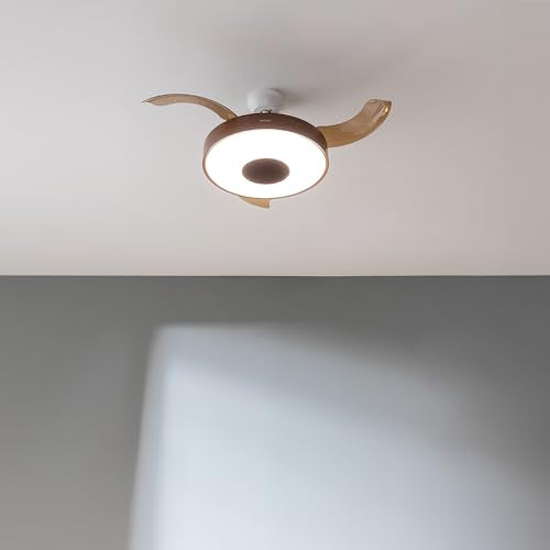 Cecotec - EnergySilence Aero 4200 Ceiling Fan with Light, 6 Speeds, Remote Control