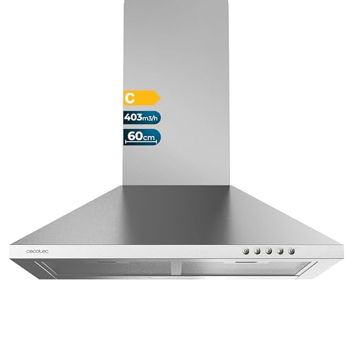 Cecotec Flux PM 604300 Stainless Steel Pyramid Shape Extractor Hood