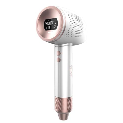 Cecotec - IPL Hair Removal Device with 500,000 Pulses, LCD Screen, Cooling Function