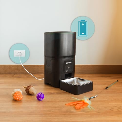 Cecotec Pumba 6000 Automatic Feed Dispenser for Cats and Dogs With WiFi Control