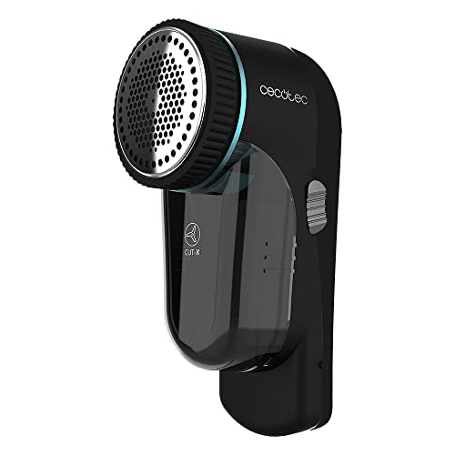Cecotec Cut-X 4500 Lint Remover in black with ergonomic design and cleaning brush