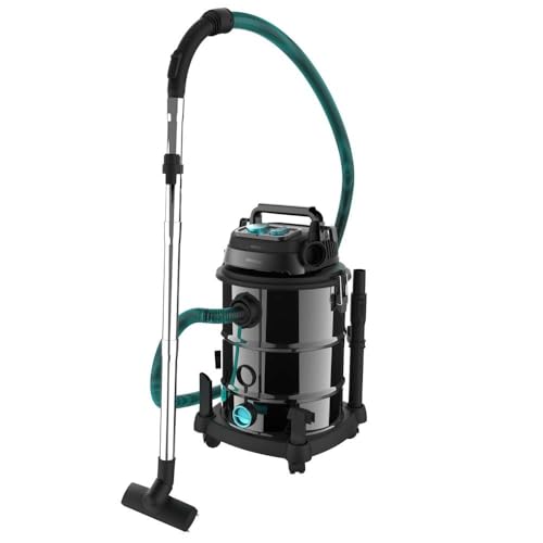 Cecotec Conga Rockstar Steel Pro Tool 08572 Wet and Dry Vacuum Cleaner - Powerful 1600W Suction