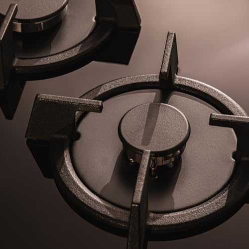 Cecotec Gas Cooker Bolero Squad G 3200S Glass Black - 6250W With WOK Burner