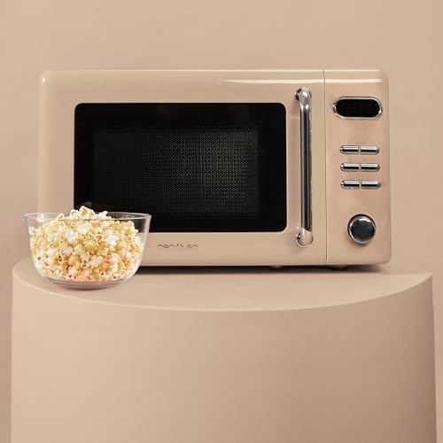 Cecotec ProClean 5110 Retro Beige Microwave With Grill - 700W Power