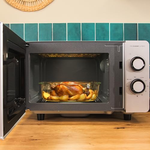 Cecotec Microwave With Grill ProClean 3160 - 20L Capacity, 700W Power, Even Cooking