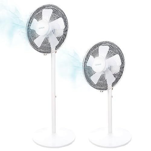 Experience the Cecotec EnergySilence 535 2in1 Fan with 40W power, 16" diameter, height adjustable, and 3 speeds. Perfect for home or office cooling. Keywords: Cecotec fan, EnergySilence, height adjustable fan
