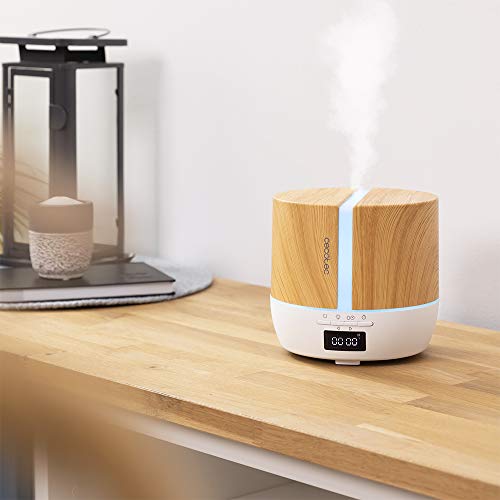 Cecotec - PureAroma 550 Aroma Diffuser with 500ml Capacity, LED Display, Bluetooth Control