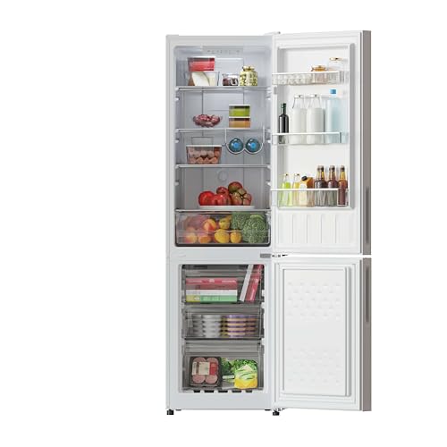 Cecotec - Bolero CoolMarket Combi 250L, Total No Frost, Multi Airflow, Adjustable Humidity Drawer