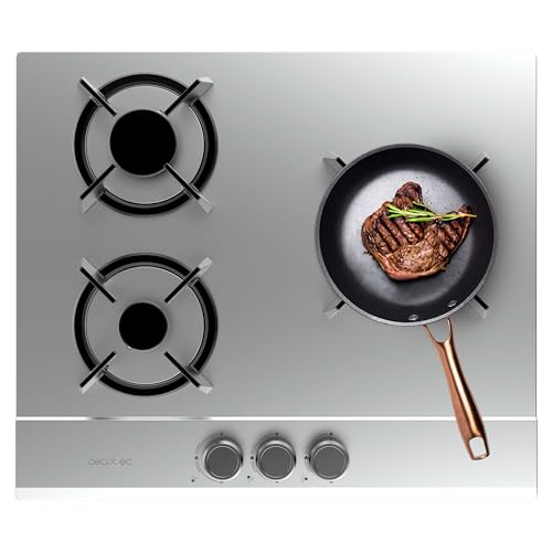 Cecotec Bolero Squad G 3200S Gas Hob - 3 Burners With WOK Power