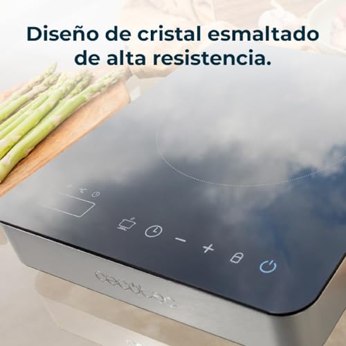 Cecotec Portable Induction Cooker Full Magma Single - 2000W, Touch Control