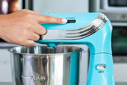 Cecotec - Easy Pastry Processor with 3L Steel Bowl, 5 Functions, 6 Speeds