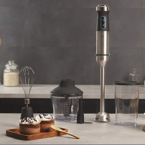 Cecotec - 1500W Hand Blender with CrossBlades, Splash Guard & 800ml Jug