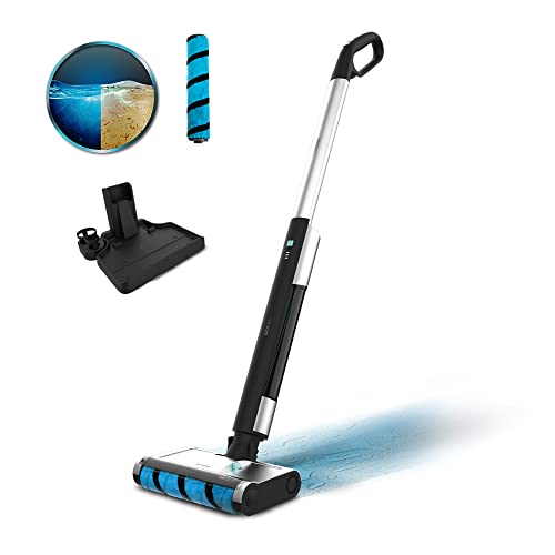 Cecotec FreeGo Wash Electric Mop with Wet Jalisco roller and self-cleaning base