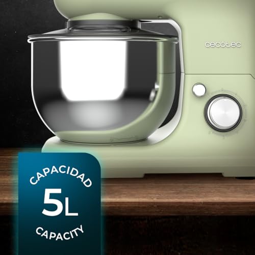 Cecotec Cecomixer Merengue Mixer 5L - Perfect for Kneading & Whipping