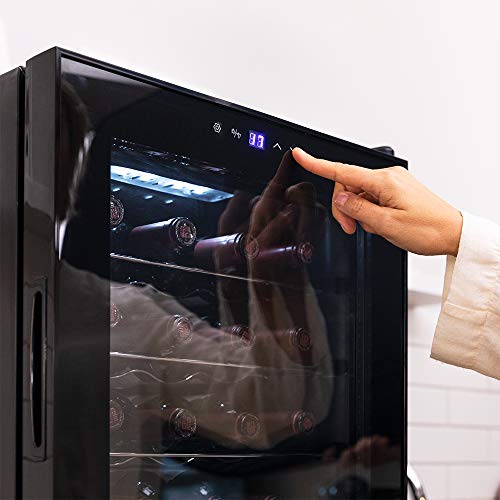 Cecotec Wine Fridge GrandSommelier 20000 - 20 Bottles, Low Noise