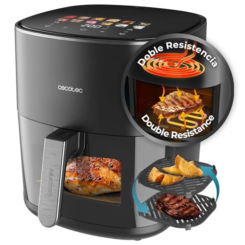 Cecotec FREIDORA 100500 CECOFRY&GRILL DU with a sleek design and 6.5L capacity