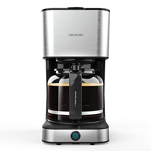 Experience the Cecotec 950W Stainless Steel Drip Coffee Maker with a 1.5L capacity. Fast brewing, stylish design, and perfect for coffee lovers. Keywords: drip coffee maker, stainless steel, 950W
