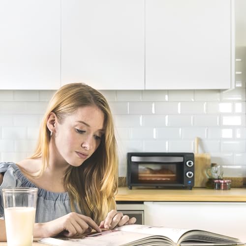 Cecotec - Bake&Toast 1090 Black Table Oven, 10L, 1000W, 60-Min Timer, 230ºC