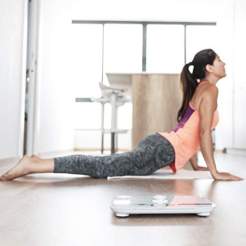 Cecotec Surface Precision EcoPower 10200 Smart Health Bathroom Scales With Bluetooth Connectivity