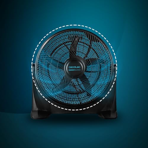 Cecotec Floor Fans EnergySilence 2000 - 90W, 20 Inch Diameter, 3 Speed