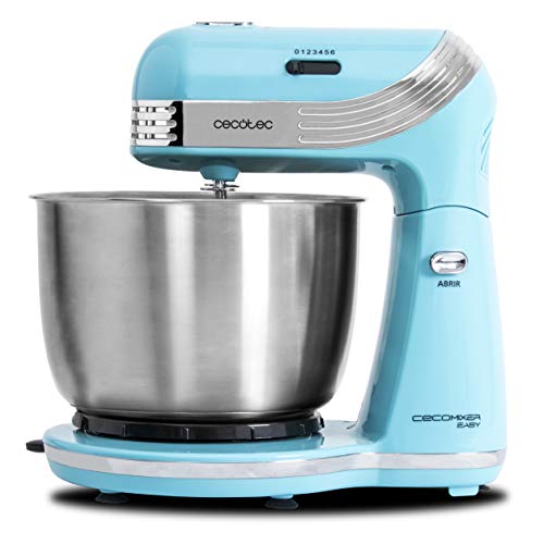Cecotec Easy Pastry Processor with 3L Steel Bowl and 5 Functions