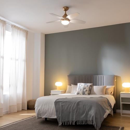 Cecotec - EnergySilence Aero 4200 Ceiling Fan with 3-Speed, Timer, 5 Blades