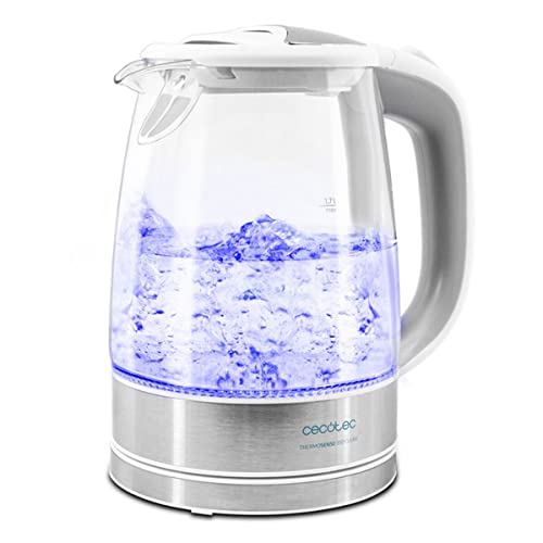Cecotec ThermoSense 350 Clear Electric Kettle with a sleek design and ergonomic handle