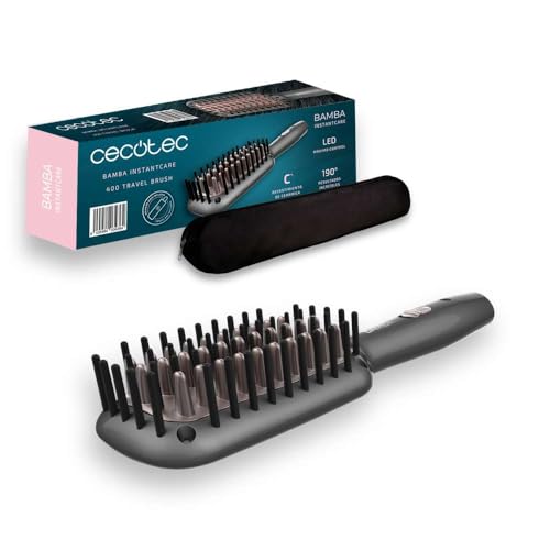 Cecotec Bamba InstantCare 400 Travel Brush with ceramic coating and LED indicators