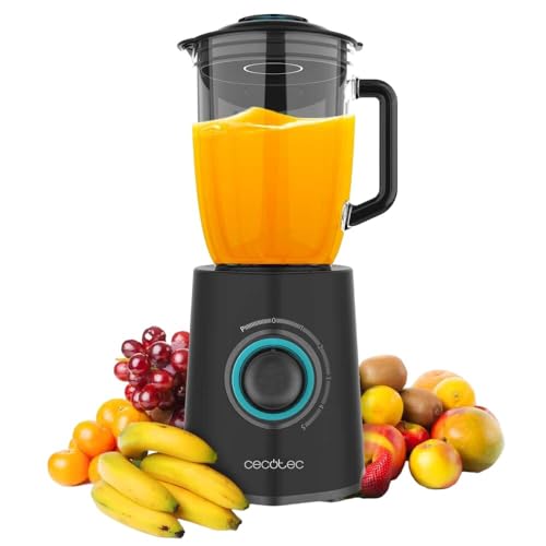 Discover the Cecotec 2300W Glass Whisk with a 1.5L capacity, 5 speeds, and durable black titanium blades. Perfect for mixing, blending, and whisking.
