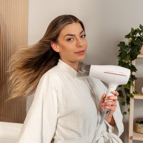 Cecotec - Foldable 2000W Travel Hair Dryer with 2 Temperatures & Cold Air